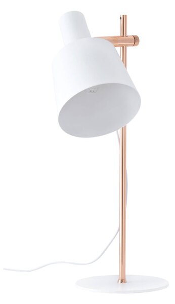 Stolní lampa telsa bílá