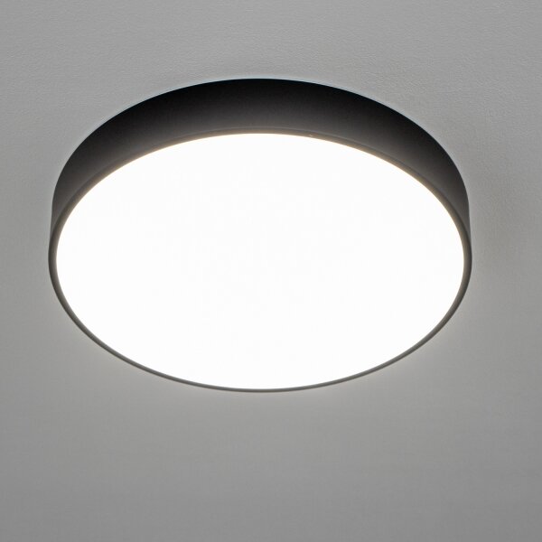 Brilagi - LED Koupelnové stropní svítidlo POOL LED/36W/230V pr. 40 cm IP54 černá