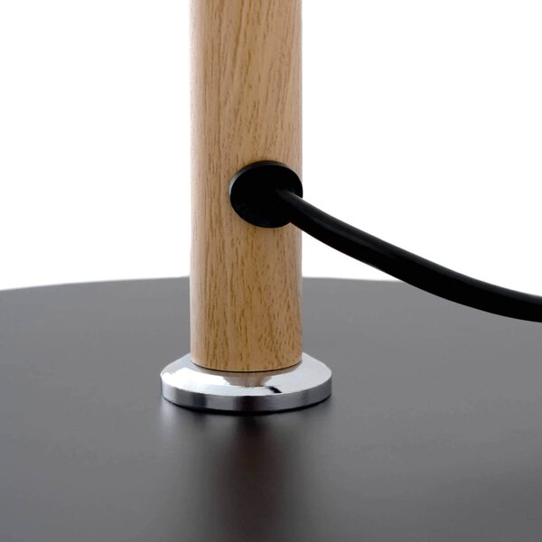 Stolní lampa zarli černá
