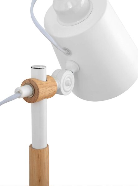 Stolní lampa rai bílá