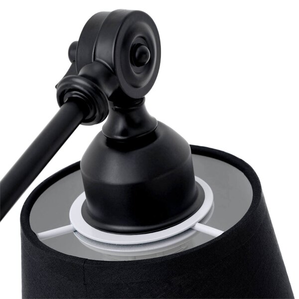 Stolní lampa zarli černá