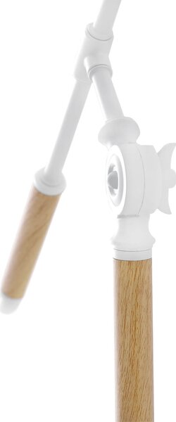 Stolní lampa zarli bílá