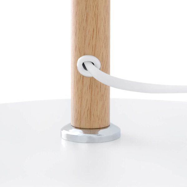 Stolní lampa zarli bílá