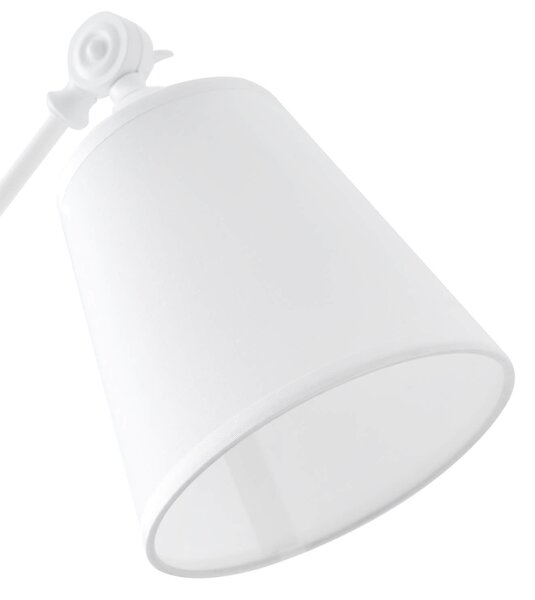 Stolní lampa zarli bílá