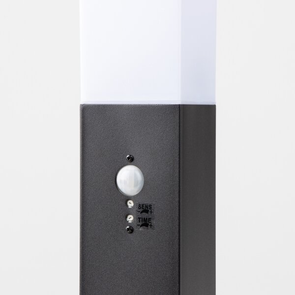 Brilagi - Venkovní lampa se senzorem NOVA 1xE27/15W/230V 40 cm IP44 černá