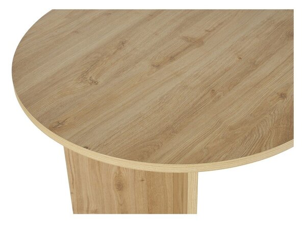 Jídelní stůl v dekoru dubu 89,5x180 cm Sablin – Kalune Design
