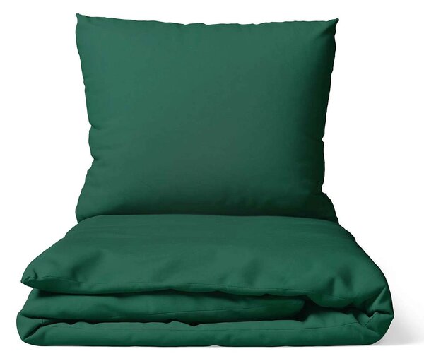 DARRÉ Bavlněné povlečení Jednobarevné perkálové - malachite 2 Velikost: 140 x 220 + 70 x 90