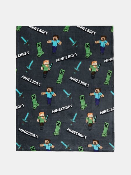 Sinsay - Deka Minecraft - šedá