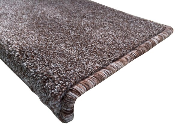 Vopi Nášlapy na schody Apollo Soft béžový obdélník - 24x65 obdélník (rozměr včetně ohybu)