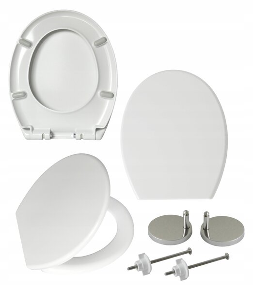 WC prkénko s pomalým sklápěním Estiva 4 Duroplast