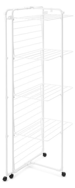 Bílý sušák na prádlo 30 m HangOn Tower – Brabantia