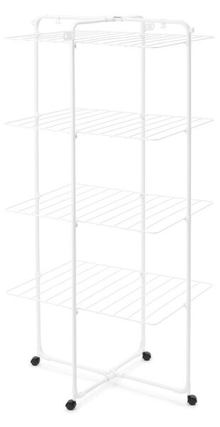 Bílý sušák na prádlo 30 m HangOn Tower – Brabantia