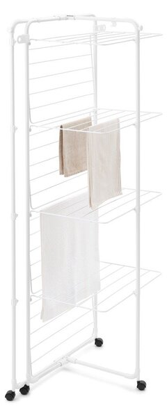 Bílý sušák na prádlo 30 m HangOn Tower – Brabantia