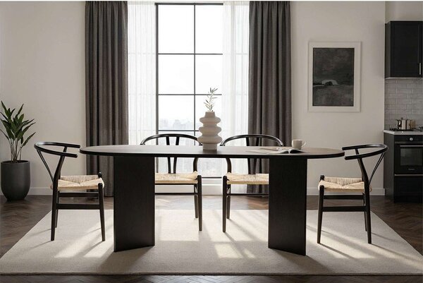 Matný jídelní stůl 90x200 cm Sabella – Kalune Design