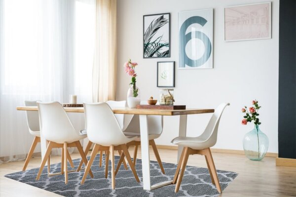 Berfin Dywany, Kusový koberec Lagos 1052 Grey (Silver), 80x150, šedá, chodba / předsíň