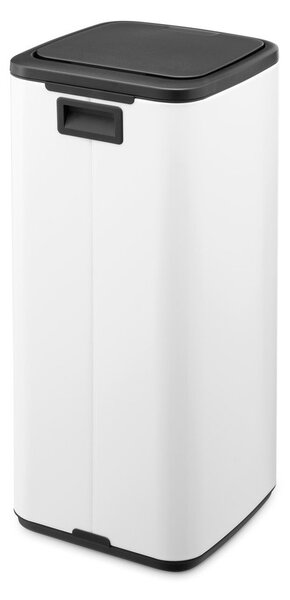 Bílý dotykový ocelový odpadkový koš 30 l Bo Touch – Brabantia