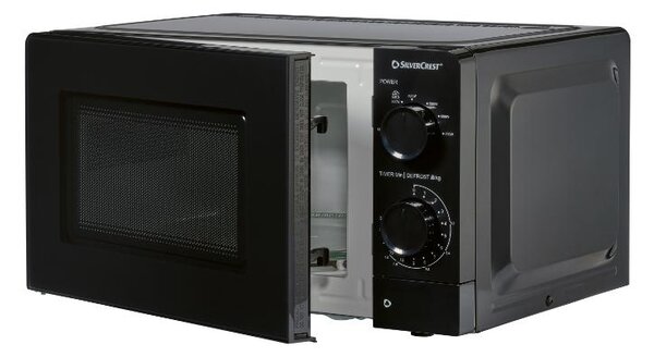 Silvercrest® Mikrovlnná trouba SMW 700 D4, černá (100408291)