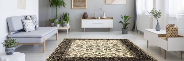 Berfin Dywany, Kusový koberec Anatolia 5378 K (Cream), 100x200, hnědá, kancelář