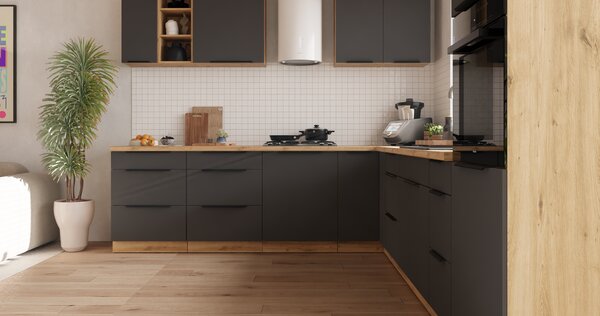Kuchyňská linka ARIA dub artisan/šedá