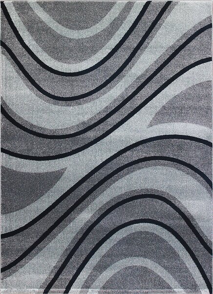 Berfin Dywany Kusový koberec Artos 1637 Grey - 140x190 cm
