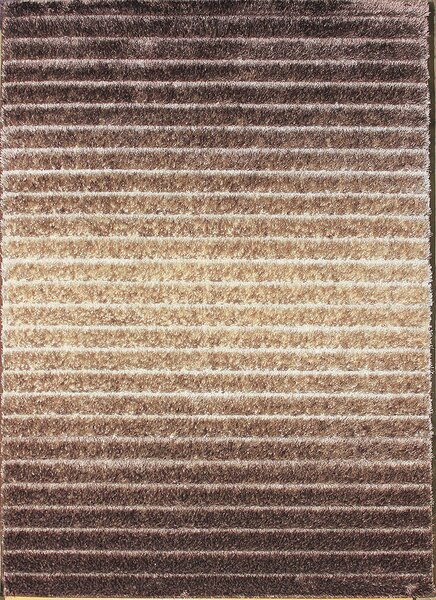 Berfin Dywany Kusový koberec Seher 3D 2607 Brown Beige ROZMĚR: 140x190