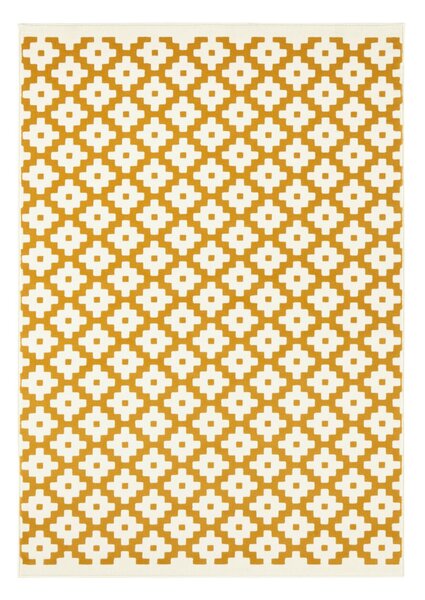 Hanse Home Collection koberce Kusový koberec Celebration 103450 Lattice Gold - 80x150 cm