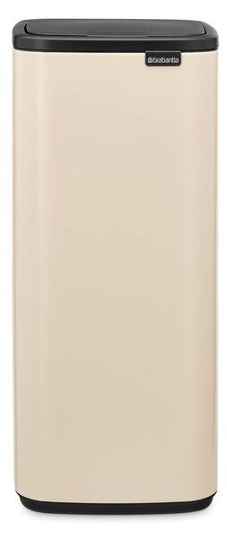 Béžový dotykový ocelový odpadkový koš 30 l Bo Touch – Brabantia