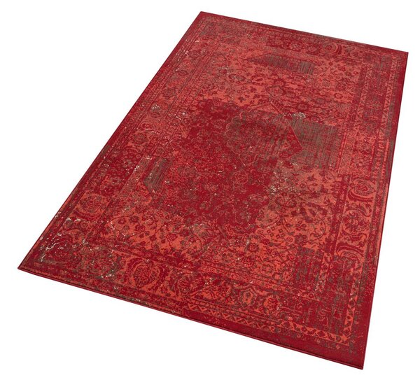 Hanse Home, Kusový koberec Celebration 103467 Plume Red, 80x150, červená, chodba / předsíň