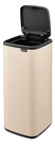 Béžový dotykový ocelový odpadkový koš 30 l Bo Touch – Brabantia