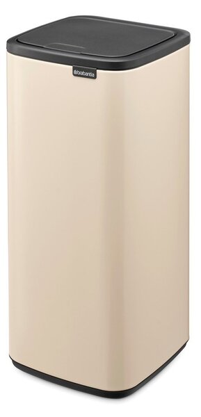 Béžový dotykový ocelový odpadkový koš 30 l Bo Touch – Brabantia