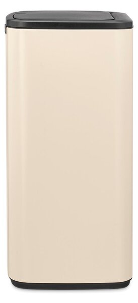 Béžový dotykový ocelový odpadkový koš 30 l Bo Touch – Brabantia