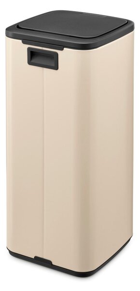 Béžový dotykový ocelový odpadkový koš 30 l Bo Touch – Brabantia