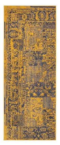Hanse Home, Moderní kusový koberec Celebration 103470 Plume Gold Grey | Žlutá Typ: 160x230 cm
