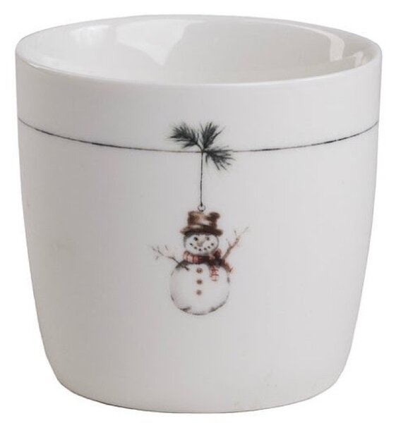 Sögne Home Porcelánový hrnek Snowman - 300 ml SGH105