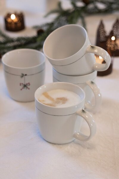 Sögne Home Porcelánový hrnek Christmas Bell - 300 ml SGH106