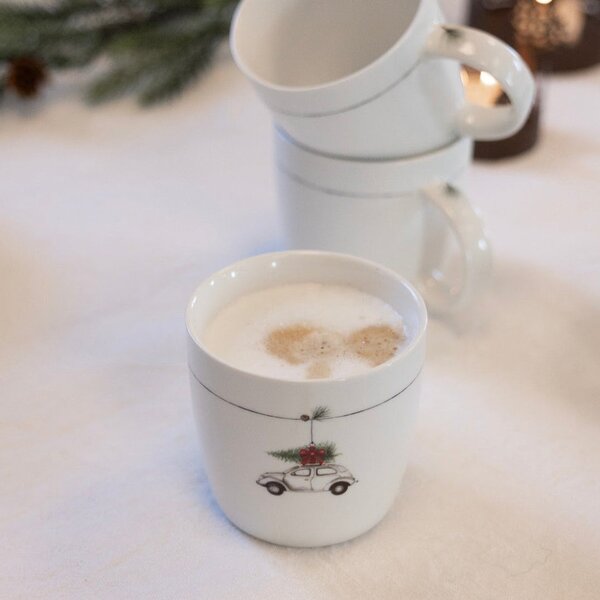 Sögne Home Porcelánový hrnek Christmas Car - 300 ml SGH107