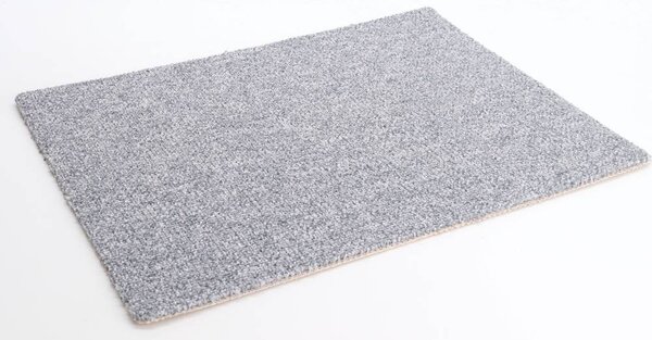 Condor Carpets, Metrážový koberec Extreme 74, zátěžový, na míru, šíře 4m, šedá, ab (mřížka), chodba / předsíň
