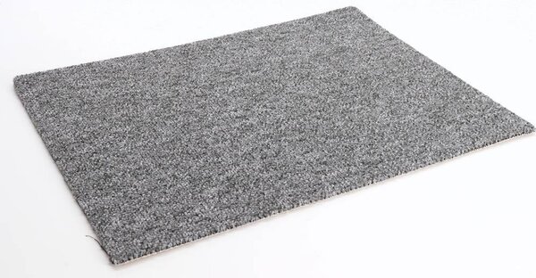 Condor Carpets, Metrážový koberec Extreme 73, zátěžový, na míru, šíře 4m, šedá, ab (mřížka), chodba / předsíň