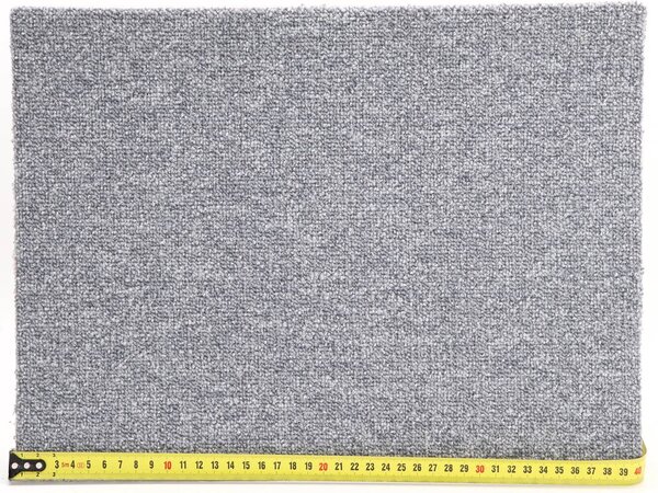 Condor Carpets, Metrážový koberec Extreme 74, zátěžový, na míru, šíře 4m, šedá, ab (mřížka), chodba / předsíň
