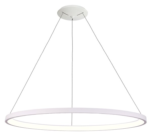 ACB Iluminacion Závěsné LED svítidlo GRACE, 89W, Ø 98 cm, CRI90, CCT switch 2700-4000K Barva: Černá, Stmívání a řízení: ON/OFF