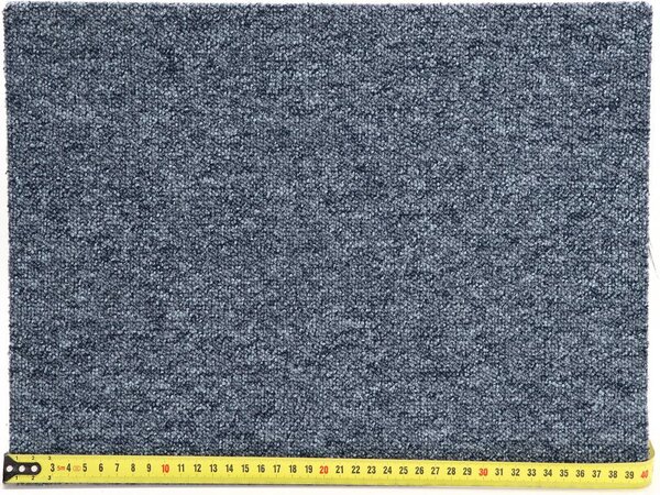 Condor Carpets, Metrážový koberec Extreme 75, zátěžový, na míru, šíře 4m, šedá, ab (mřížka), chodba / předsíň