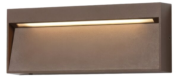 ACB Iluminacion Venkovní nástěnné LED svítidlo NASHIRA 4,5W, 20x8 cm, CRI80, CCT switch 2200-4000K, IP65 Barva: Antracit