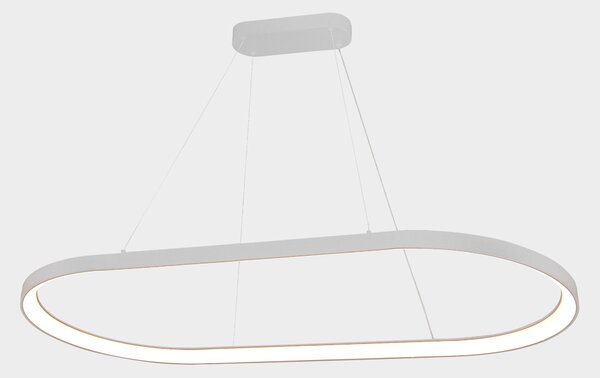 ACB Iluminacion Závěsné LED svítidlo GRACE, 100W, 120x60 cm, CRI90, CCT switch 2700-4000K Barva: Černá, Stmívání a řízení: ON/OFF