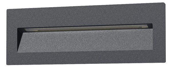 ACB Iluminacion Venkovní zapuštěné nástěnné LED svítidlo NASHIRA 4,5W, 226x76 mm, CRI80, CCT switch 2200-4000K, IP65 Barva: Bílá