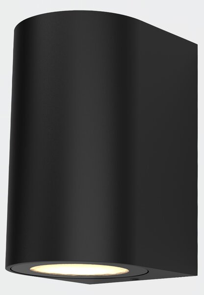 ACB Iluminacion Venkovní nástěnné LED svítidlo NEXO, 4W, v. 10 cm, CRI90, CCT switch 2700-3000K, IP65 Barva: Černá