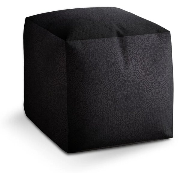 Sablio Taburet Cube Mehendi - 40x40x40 cm