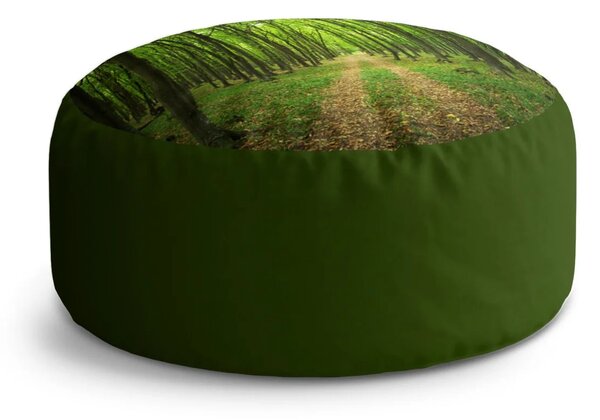 Sablio Taburet Circle Cesta v lese: 38x48 cm