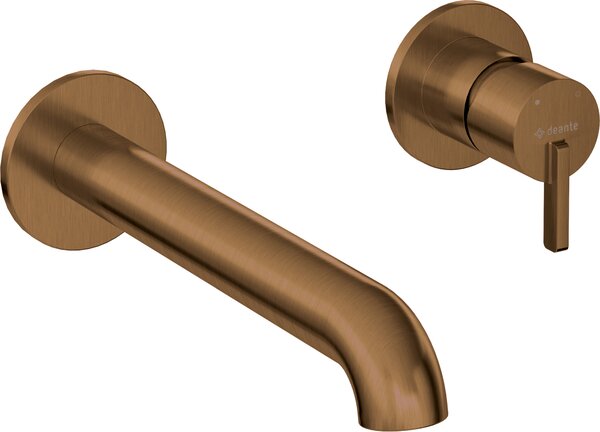 Deante Silia, umyvadlová baterie pod omítku, broušený bronz, DEA-BQS_C54L
