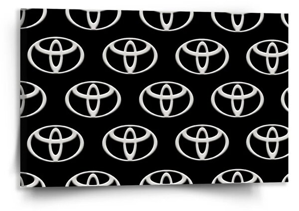 Sablio Obraz Toyota Pattern - 120x80 cm