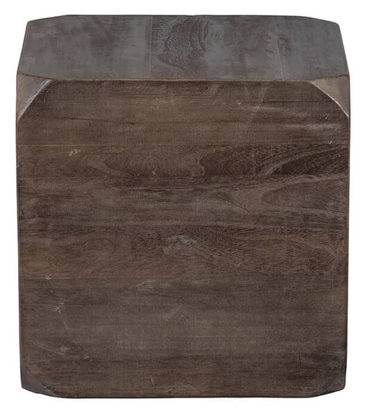 Odkládací stolek lionel 46 x 46 cm hnědý
